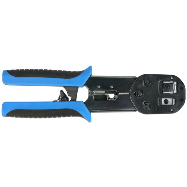 Load image into Gallery viewer, Delock rj45 crimp + cut set krimptang (zwart blauw)
