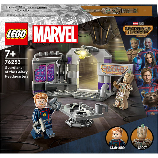 Lego marvel - guardians of the galaxy hoofdkwartier constructiespeelgoed (76253)