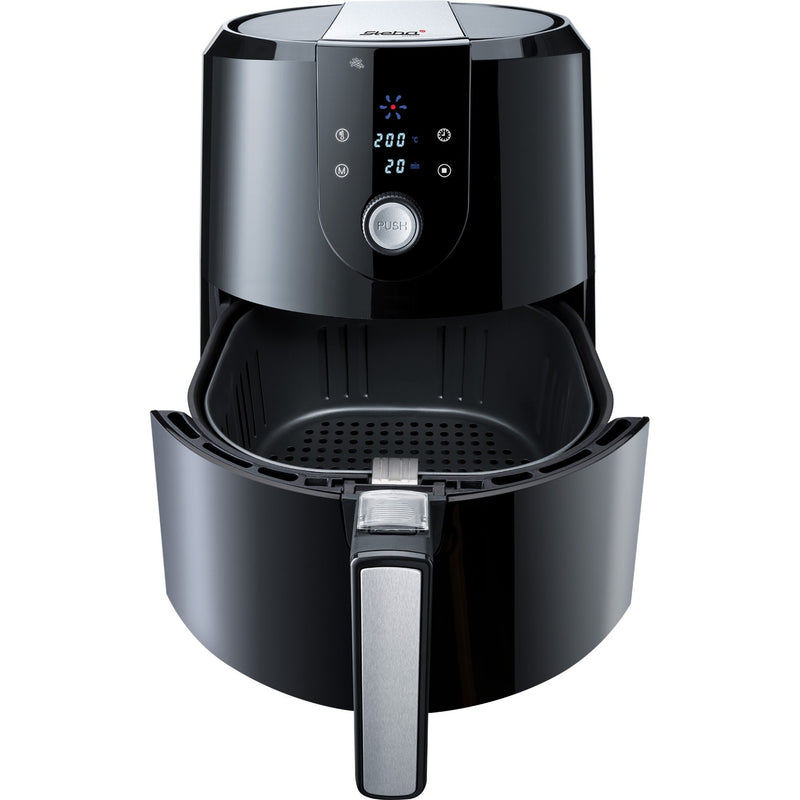 Load image into Gallery viewer, Steba hf 5000 xl heteluchtfriteuse (zwart roestvrij staal, 5,2 liter)
