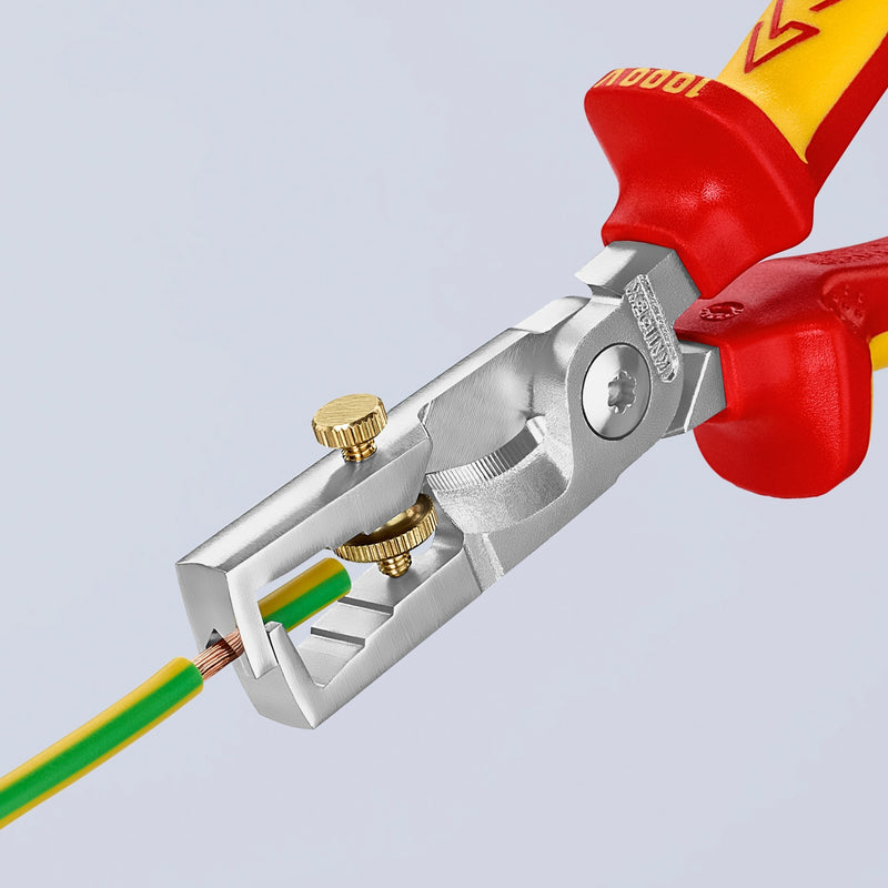Afbeelding laden in galerijviewer, Knipex strix afstriptang met kabelschaar vde 180
