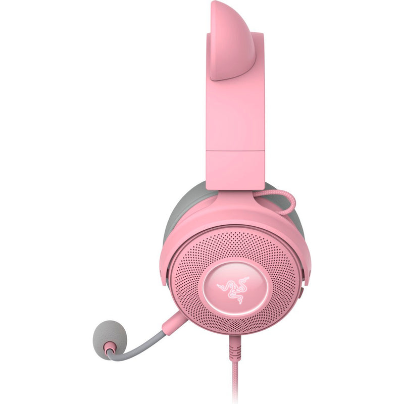 Afbeelding laden in galerijviewer, Razer kraken kitty v2 pro rgb over-ear gaming headset (roze)

