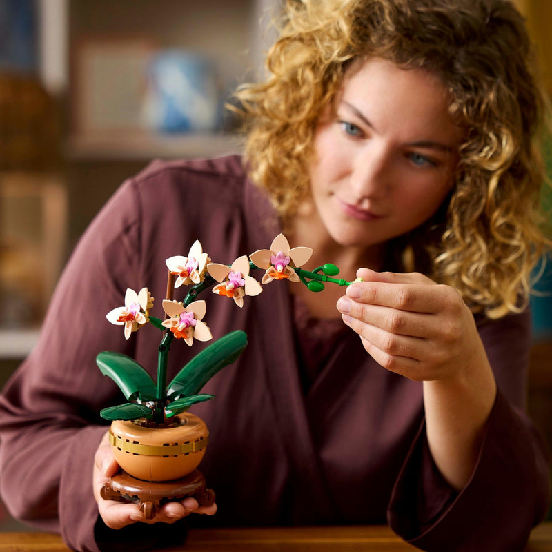 Load image into Gallery viewer, Lego botanical collection - miniorchidee constructiespeelgoed (10343)
