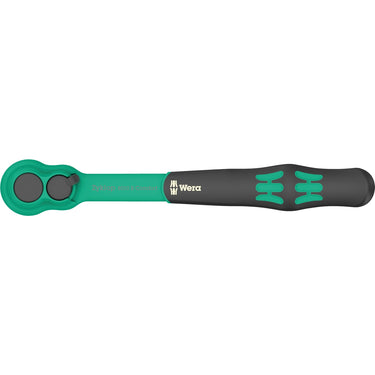 Wera 8010 b zyklop comfort ratel (zwart groen, met omschakelpal en 3 8 aandrijving)