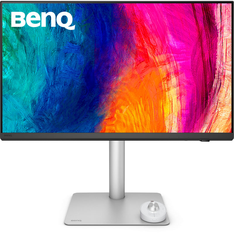 Load image into Gallery viewer, Benq pd2730s 27 5k uhd monitor (wit zilver, hdmi, displayport, audio, thunderbolt 4, usb-c)
