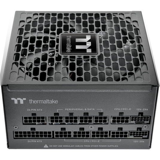 Thermaltake toughpower pt modulaire 1200 watt voeding (1x 12v-2x6, 5x pcie)