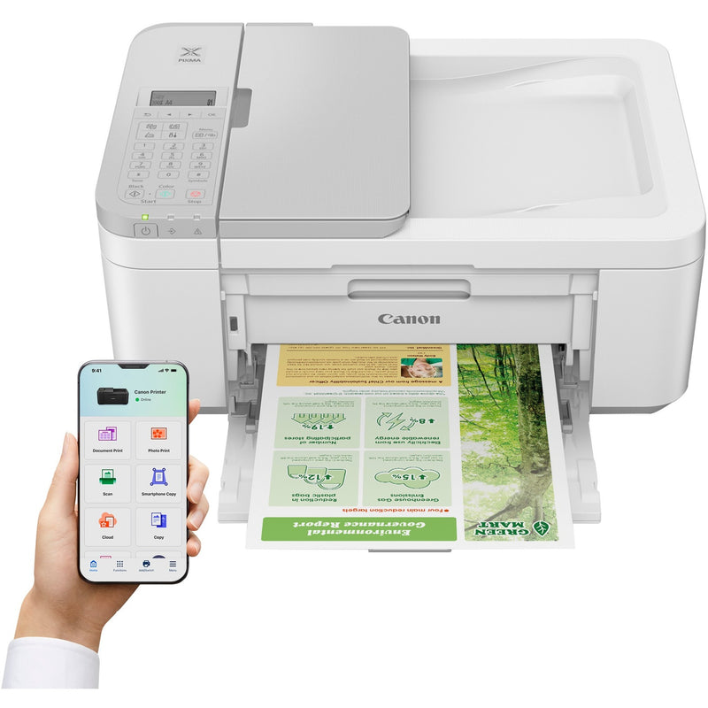 Load image into Gallery viewer, Canon pixma tr4756i all-in-one inkjetprinter met faxfunctie (wit, usb, wlan, kopie, scan, fax)
