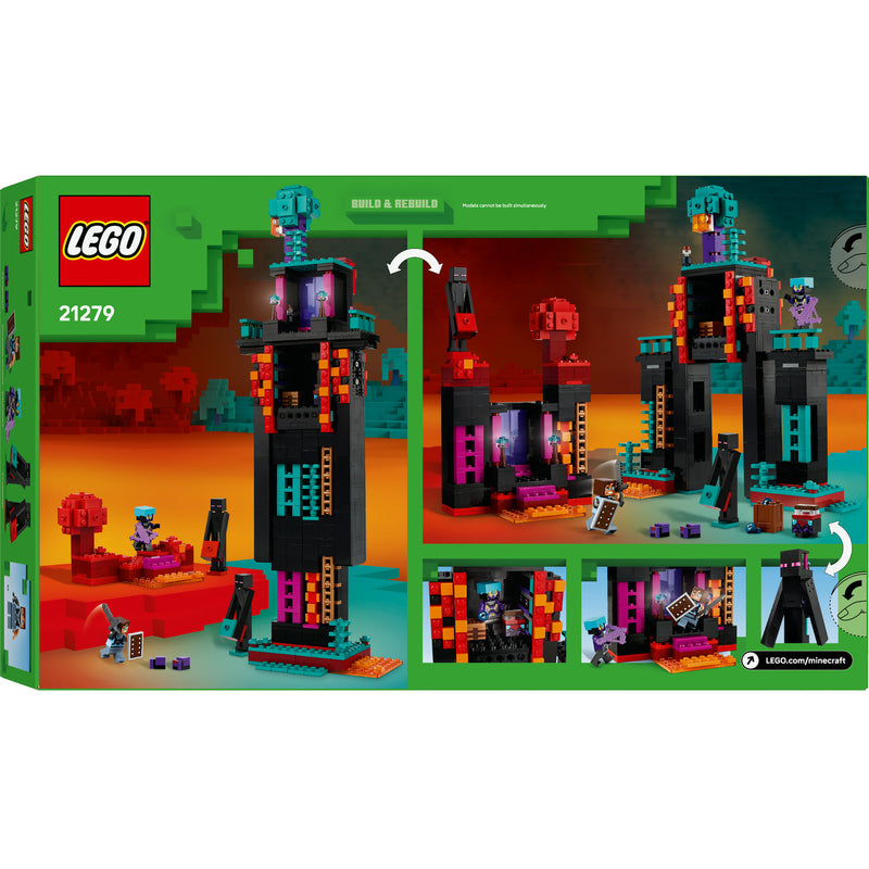 Load image into Gallery viewer, Lego minecraft 21279 de enderman toren
