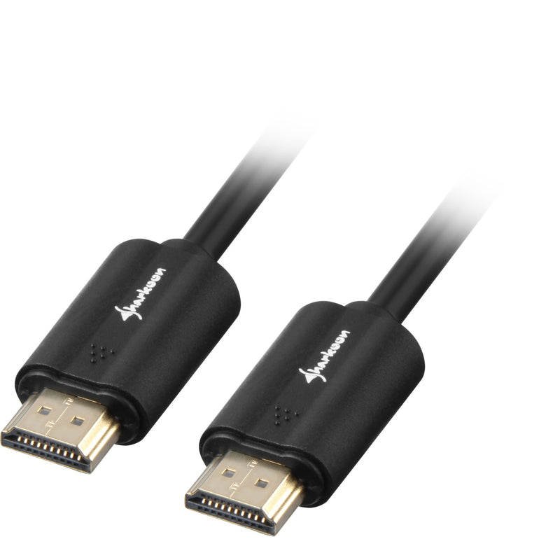 Load image into Gallery viewer, Sharkoon hdmi 2.0 kabel (zwart, 7,5 meter, 4k)
