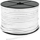 Goobay netwerkkabel rj-45 sf utp met cat.5e (grijs, 100 meter, kabelrol, flexibel)