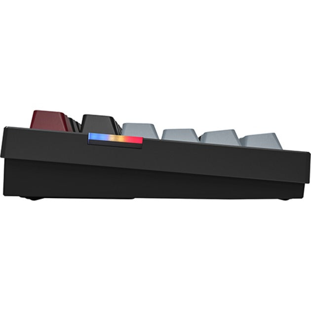 Load image into Gallery viewer, Montech mkey pro darkness rgb mechanisch toetsenbord (zwart, us lay-out (qwerty), gateron g pro brown, 75%, hot-swappable, rgb, double-shot pbt, usb-c | 2.4 ghz | bluetooth 5.2)
