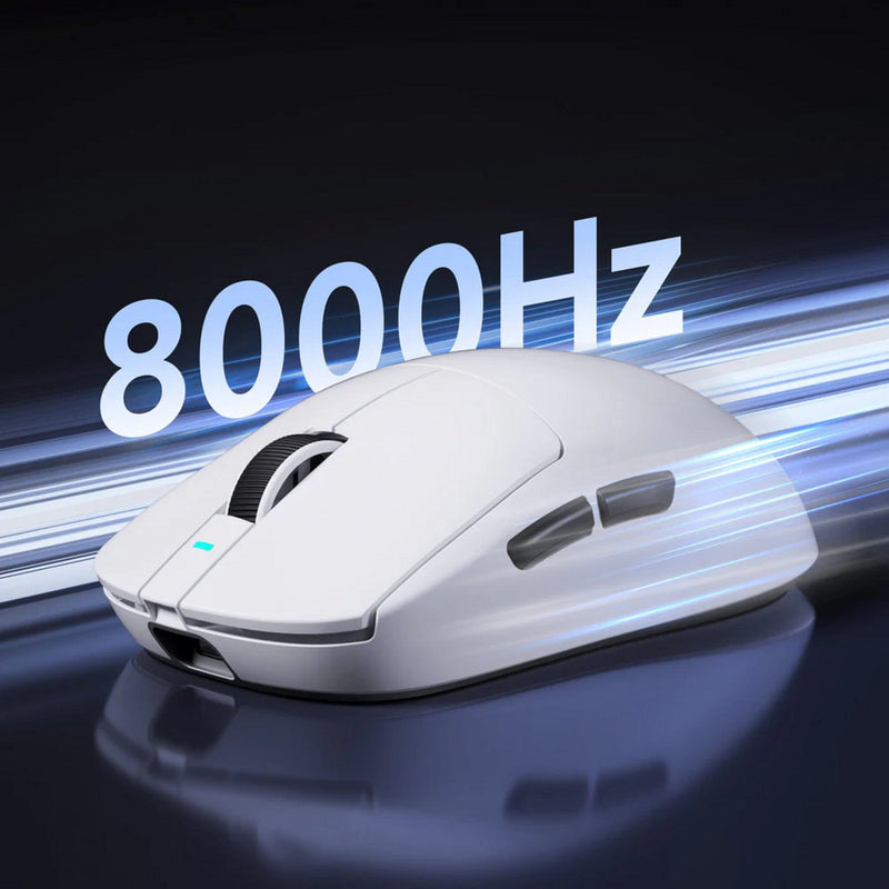 Afbeelding laden in galerijviewer, Mchose a7 ultra draadloze gaming muis (wit, tot 26.000 dpi, 2.4 ghz usb-c bluetooth)
