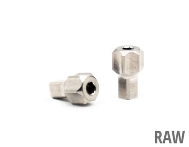 Oak components titanium adjustment screws for sram brakes (2 pieces)