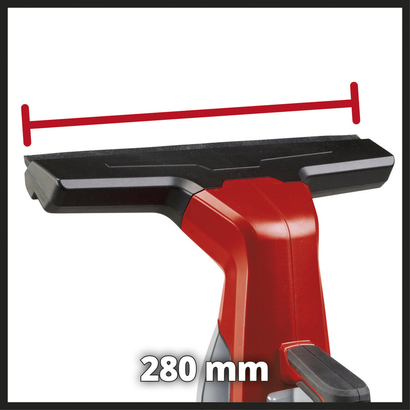 Load image into Gallery viewer, Einhell accu raamreiniger brillianto (rood, accu en lader niet inbegrepen)
