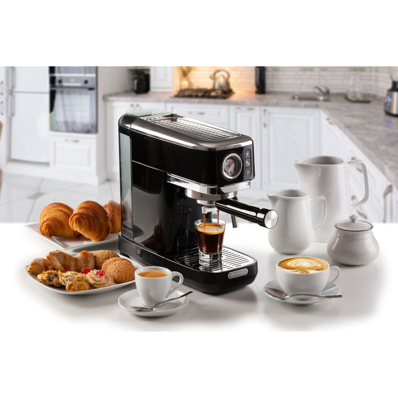 Load image into Gallery viewer, Ariete moderna espresso slim 1381 12 espressomachine (zwart)
