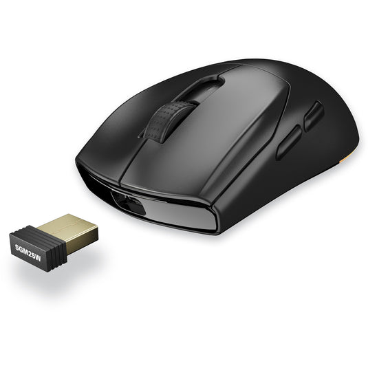 Sharkoon sgm25w gaming muis (zwart, 12.000 dpi, rgb leds)
