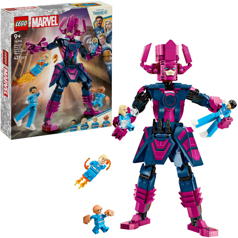 Load image into Gallery viewer, Lego super heroes marvel 76316 fantastic four vs. galactus bouwfiguur
