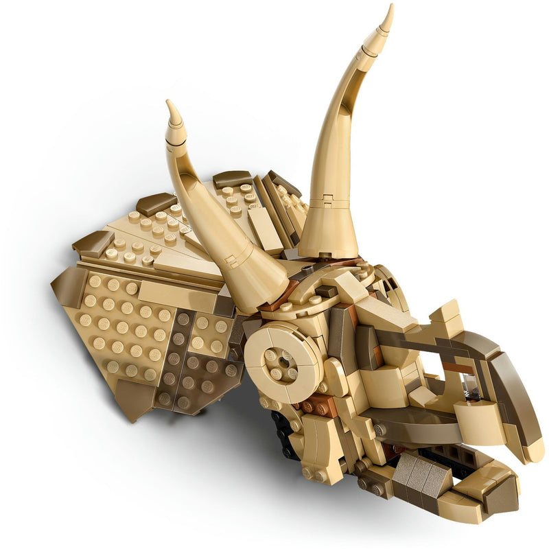 Load image into Gallery viewer, Lego jurassic world 76969 dinosaurusfossielen: triceratops schedel
