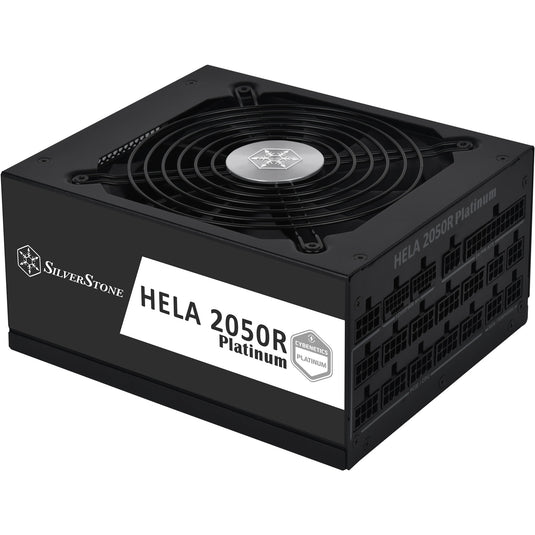 Silverstone hela 2050r platinum, modulaire 2050 watt voeding (zwart, 14x pcie)