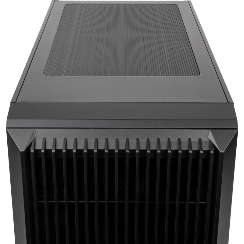 Load image into Gallery viewer, Silverstone cs382 mini tower behuizing (zwart | 2x usb-a | 1x usb-c)
