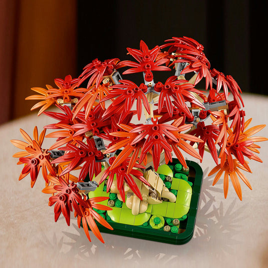 Lego the botanical collection - japanse esdoorn bonsaiboompje constructiespeelgoed (10348)