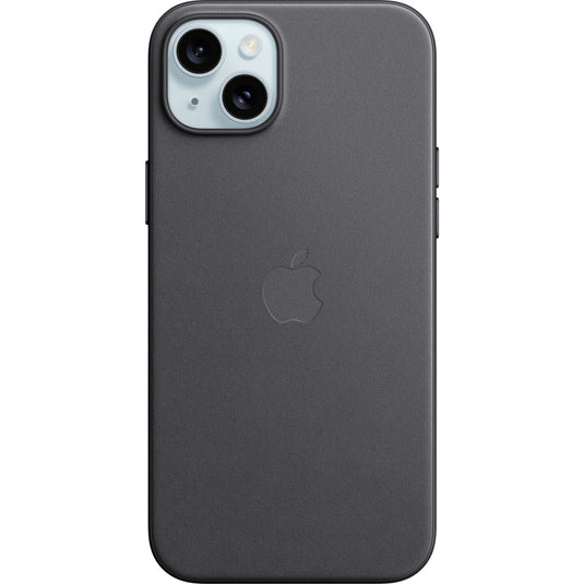 Apple finewoven hoesje met magsafe voor iphone 15 plus telefoonhoesje (zwart)