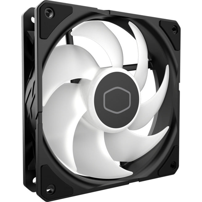 Load image into Gallery viewer, Cooler master sickleflow edge 120 argb fan kit case fans (zwart, 3 stuks, 120 x 120 x 25 mm, pwm, 3 stuks, met a1 mini led controller)
