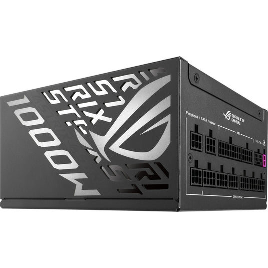 Asus rog strix platinum modulaire 1000 watt voeding (zwart, 1x 12v-2x6, 4x pcie)