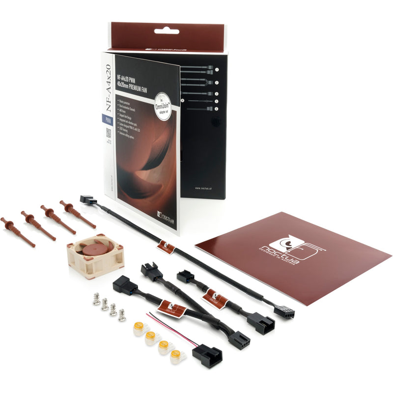 Load image into Gallery viewer, Noctua nf-a4x20 pwm case fan (40 x 40 x 20 mm)
