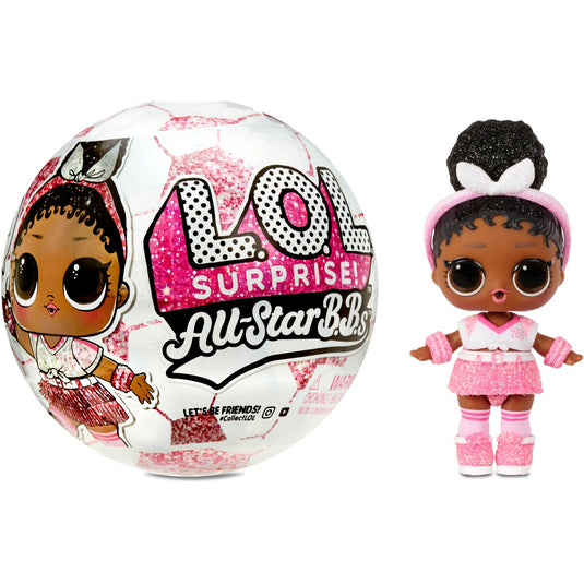 Mga entertainment l.o.l. surprise! all star b.b.s serie 3 voetbal pop (assortiment product)