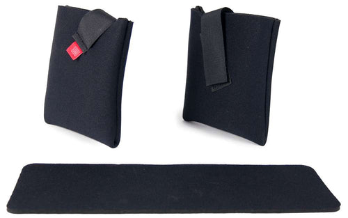 Fahrer transport scratch protection for pedals and frame clamp