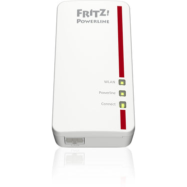 Fritz! powerline 1260e international (wit, 1 stuks, mesh wi-fi)
