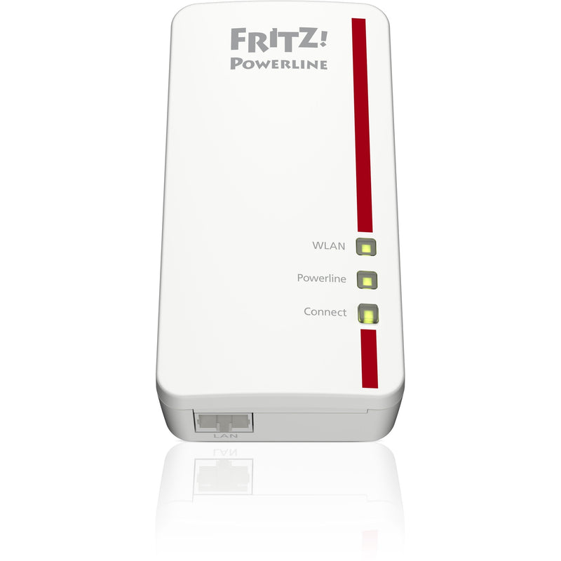 Load image into Gallery viewer, Fritz! powerline 1260e international (wit, 1 stuks, mesh wi-fi)
