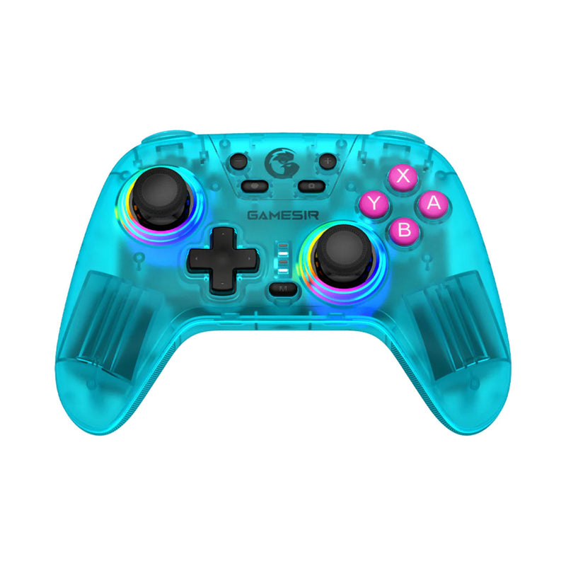 ギャラリービューアに画像をロードする, Gamesir nova hd rumble ns controller (blauwgroen, pc, steam, android, ios, switch, bluetooth 2.4 ghz usb)
