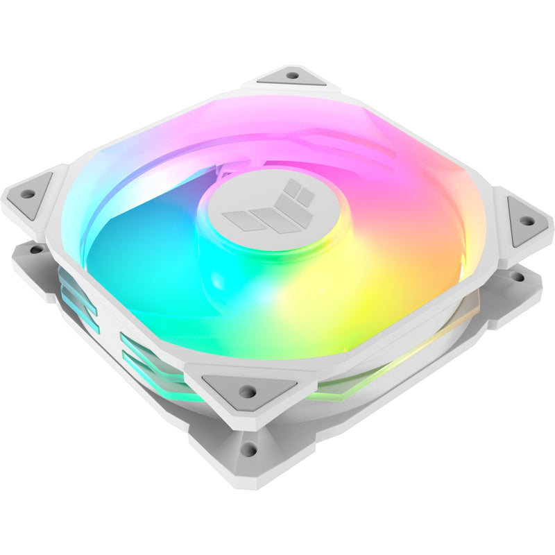 Load image into Gallery viewer, Asus tuf gaming tr120 argb reverse case fans (wit, 3 stuks, 120 x 120 x 28 mm)
