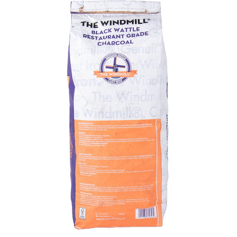Cargue la imagen en el visor de la galería, The windmill premium south african black wattle houtskool (6 kg)

