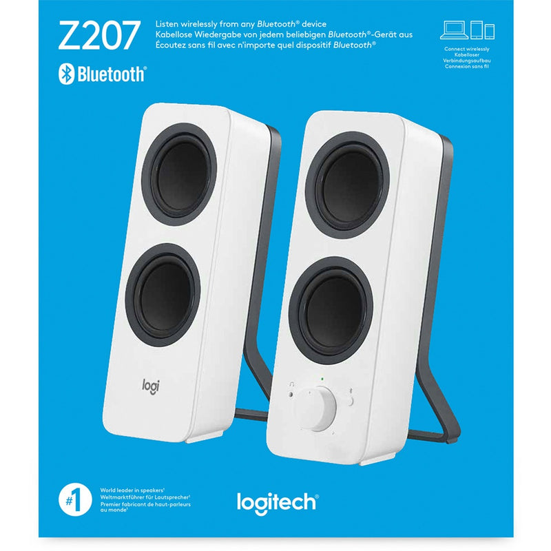 Load image into Gallery viewer, Logitech z207 pc-luidspreker (wit)
