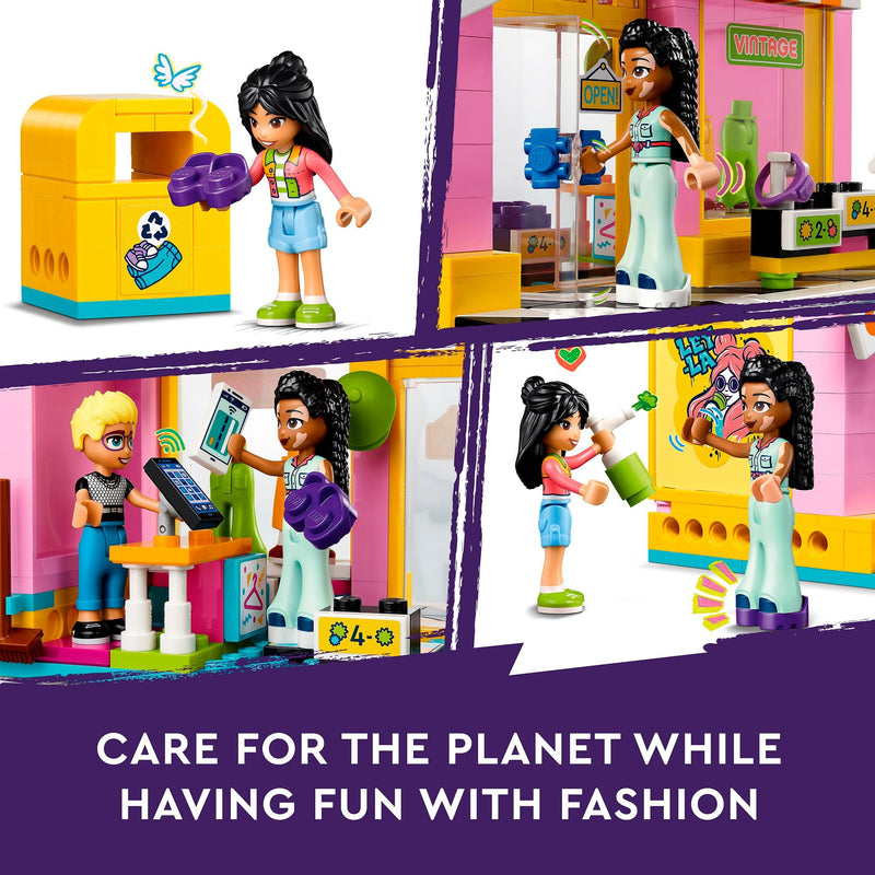 Load image into Gallery viewer, Lego friends - vintage kledingwinkel constructiespeelgoed (42614)
