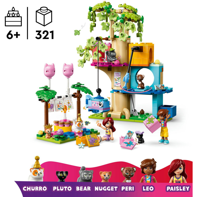 Chargez l'image dans la visionneuse de la galerie, Lego friends 42666 kattenverjaardagsfeestje en boomhut
