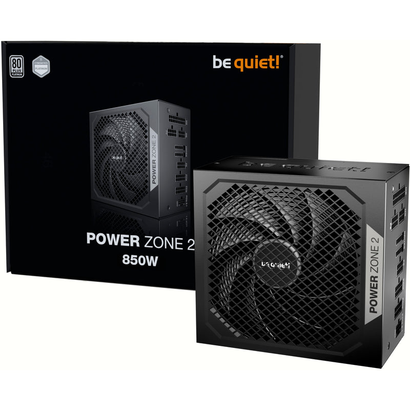 Load image into Gallery viewer, Be quiet! power zone 2 modulaire 850 watt voeding (zwart, 1x 12v-2x6, 3x pcie)
