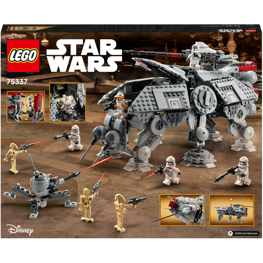 Lego star wars - at-te walker constructiespeelgoed (75337)