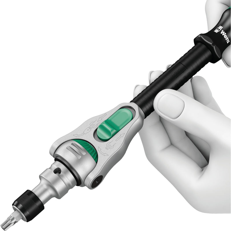 Load image into Gallery viewer, Wera 8100 sc 6 zyklop speed-ratelset, 1 2 -aandrijving gereedschapsset (zwart groen, 28-delig)
