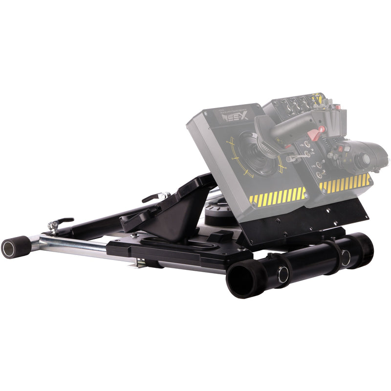 Load image into Gallery viewer, Wheel stand pro deluxe v2 thrustmaster hotas warth houder (zwart, voor thrustmaster hotas warthog, saitek x-55, x52, pro en x65)

