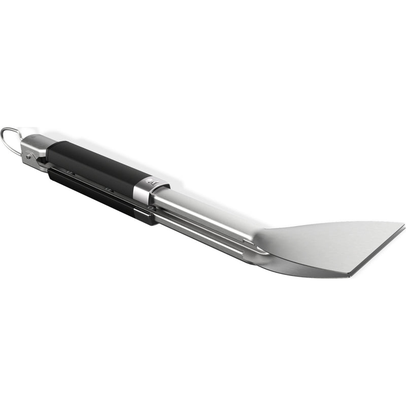Load image into Gallery viewer, Weber flat-grip platte tang grillbestek (roestvrij staal zwart)
