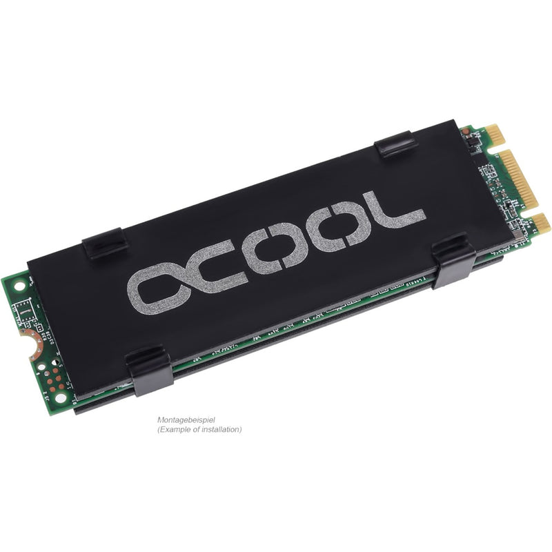 Load image into Gallery viewer, Alphacool hdx - m.2 ssd m01 - 80mm heatsink (zwart)
