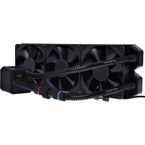 Alphacool eisbaer 360 waterkoeling (zwart, 4-pins pwm fan-connector)