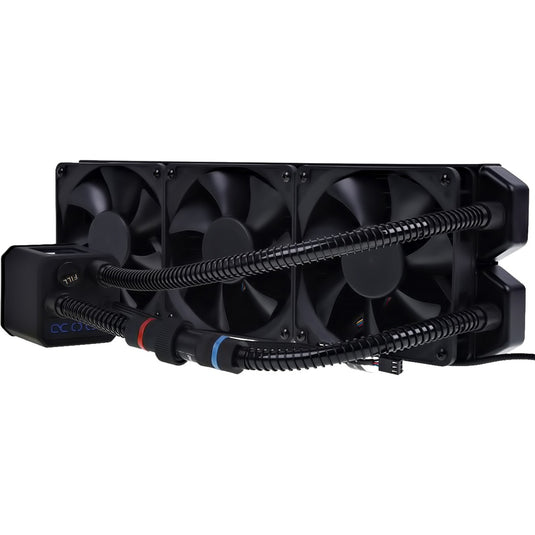 Alphacool eisbaer 360 waterkoeling (zwart, 4-pins pwm fan-connector)