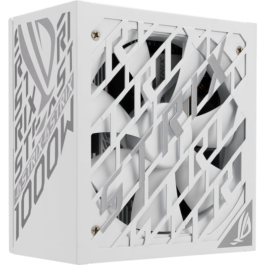 Asus rog strix platinum white edition modulaire 1000 watt voeding (wit, 1x 12v-2x6, 4x pcie)