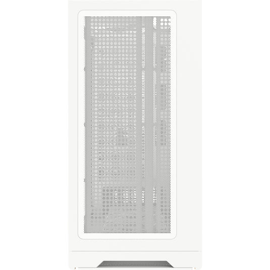 Thermaltake s370 ws snow midi tower behuizing (wit | 2x usb-a | 1x usb-c | tempered glass)