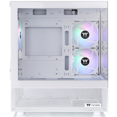 Thermaltake view 170 tg argb mini tower behuizing (wit | 2x usb-a | rgb | tempered glass)