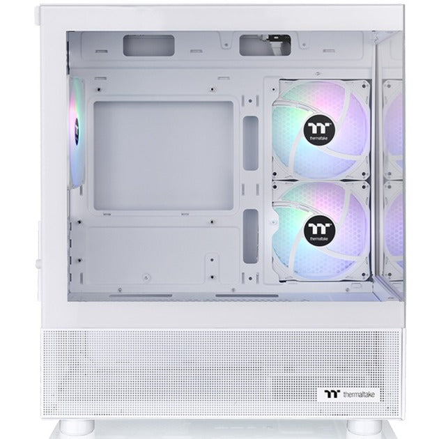 Afbeelding laden in galerijviewer, Thermaltake view 170 tg argb mini tower behuizing (wit | 2x usb-a | rgb | tempered glass)
